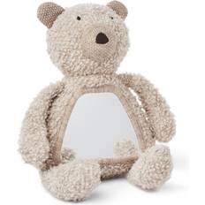 Smallstuff Babylegetøj Smallstuff Aktivitetsbamse Med Spejl Uld Bouclé