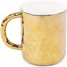 Køkkentilbehør Seletti Kaffekrus i Guld Porcelæn Krus