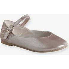 Vertbaudet Glittery Ballet Pumps for Girls - Autonomy Gold