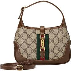 Gucci Clutches Gucci Jackie 1961 SeriesGG Canvas Clutch Single Shoulder Bag - Brown Monogram