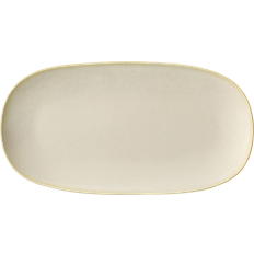Villa Collection Shoku Plate 18x34 cm Beige Serving Dish