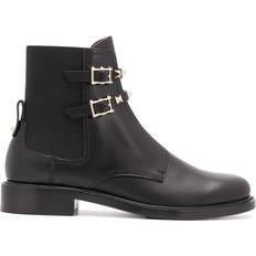 Valentino Garavani Boots Valentino Garavani Rockstud Embellished Leather Boots - Women's - Calf Leather/Goat Skin/Lamboskin/Elastodiene/Polyester/Metal