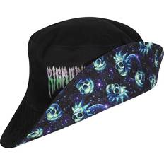 Rick and Morty Neon Skull Bucket Hat - Unisex - Sort