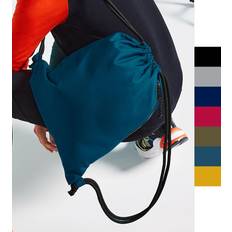Blue - Women Gymsacks BagBase Recycled Gymsac Petrol One Size - Petrol