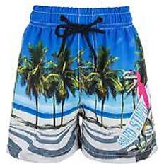 Zigzag Barnkläder zigzag Dino Boardshorts