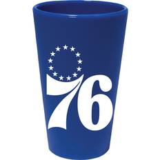 Beer Glasses WinCraft Philadelphia 76ers Silicone Pint Beer Glass