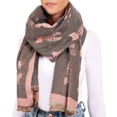 Brubaker Winter Pashmina Cat Patterned Shawls Wraps - 28x79"