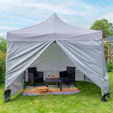 3 x 3m Light Grey Pop Up Gazebo