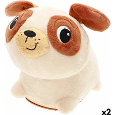 Rörelseanimerad Plush Stoffdjur 2-pack 17 x 15 x 13 cm