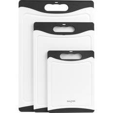 Chopping Boards Salter 3 Piece Set in White Chopping Board 3pcs
