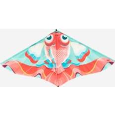 Kids' Static Kite Mfk 100 Fish Salmon Pink Seafom Green
