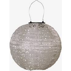 Trädgård & Utemiljö Star Trading Solcellsdekoration Festa 25cm Beige