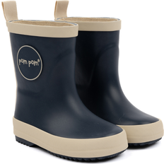 Pom Pom Børnesko Pom Pom Gummistøvler - Navy