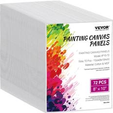 VEVOR Canvas Boards For Painting 72 Pack 8 x 10 Inch Blank