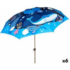 200.0 cm Solsejl Aktive Premium Solskygge 200 x 215 x 200 cm 6 Enheder 200cm