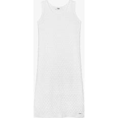 Organic Dresses Chloe Knitted Cotton Dress - Ivory