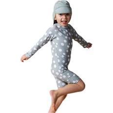 UV-Anzüge Virvelvind Sandig UV One Piece Bademode - Green