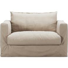 Bomuld Møbelbetræk Decotique Betræk Til Le Grand Air Nou Love Seat Sofabetræk Beige