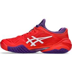 Red Racket Sport Shoes Asics Court FF 3 Novak - Classic Red/White