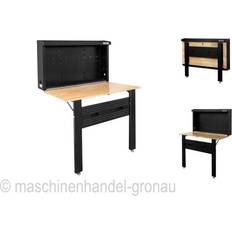 Holzmann Väggmonterat Fällbart Arbetsbord Med Hålplatta WB120FOLD