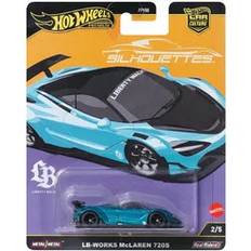 Hot Wheels McLaren 720S LB-Works Green Metallic Silhouettes Series Diecast Model Car