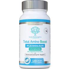 Amino Acids on sale Swiss Bioenergetics Total Amino Boost Full Spectrum 20 Acids Supplement 120 Vegan Capsules