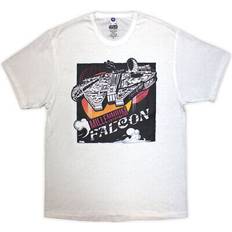 Star Wars T-shirts Star Wars Unisex Falcon Graphic T-Shirt - White
