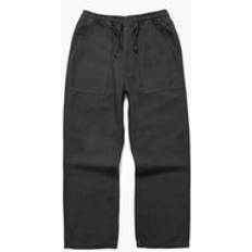 Mens Black Canvas Chef Pant - Black