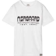 Mads Nørgaard Barnkläder Mads Nørgaard Copenhagen Printed Tee Thorlino - Hvid