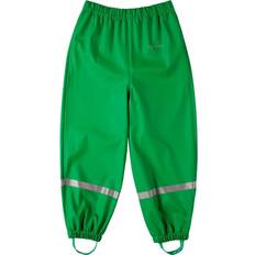 Green Rain Pants Children's Clothing BMS Kinder Regenhose Softskin Buddelbundhose Oekotex - Grün