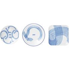 Royal Copenhagen Serveringsfade Royal Copenhagen Motif Lille Fad 3 Stk Hvid/Blå Serveringsfad 3stk
