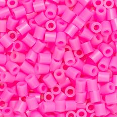 Rosa DIY Panduro Rörpärlor Midi 1000 st Bubbelgum Rosa Ø5 mm