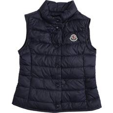 Blue - Girls Vests Moncler Enfant Girls Blue Liane Down Padded Gilet - Blue