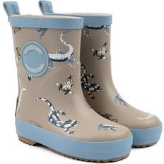 Magic Gummistövel Faded Denim - Beige