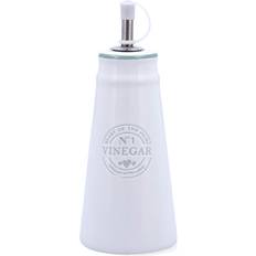 Ceramic Oil- & Vinegar Dispensers Quid Ozon Natural White Ceramic Server 7.6 x 7.6 x 19 cm Oil- & Vinegar Dispenser