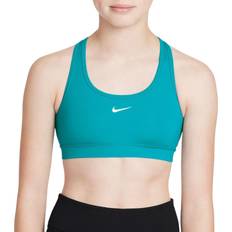 Nike Bralettes Nike Swoosh Girls' Sports Bra - Green