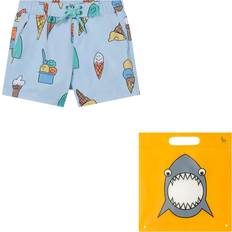 Blue Swim Shorts Stella McCartney Kids Baby Ice Cream Swim Shorts - Blue