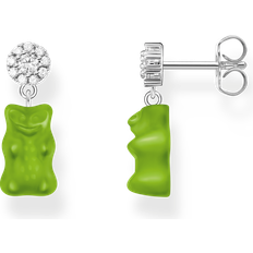 Thomas Sabo Haribo Glittrande Stiftörhängen - Gröna