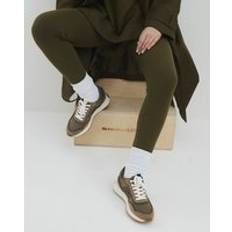 Trainers River Island Womens Mesh Trainers - Khaki