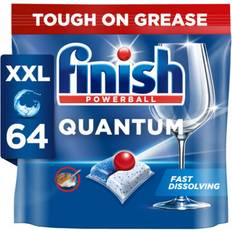 Finish Quantum All in One Dishwasher Tablets Regular 64 Tabs