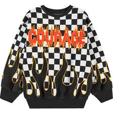 Molo Sweatshirts Molo Sweatshirt - Check On Fire