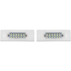 Vehicle Parts Eurowagens VW Transporter T5 T6 Number Plate Lights Set LED White Ultra Bright 03-20