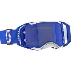 Blue Motorcycle Goggles Scott Prospect 2.0 Motocross Goggles - Blue/White