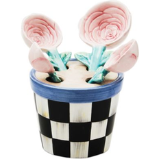 Ceramic Measuring Cups Mackenzie-Childs Rosy Meadow Potted Spoons Set Measuring Cup