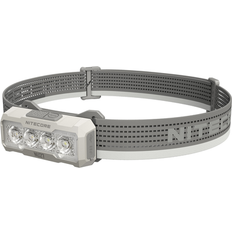 White Camping Lights NiteCore NU27 White USB Charging LED Head