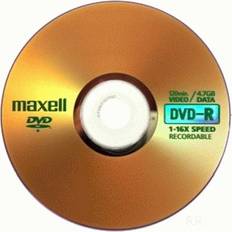 Optisk lagring Maxell DVD+R 120min 4.7 GB 5 stycken i DVD videobox