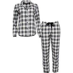 Cyberjammies Check Pyjama Set - Black