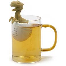 Silikon Tesilar Tomtop Jms Dinosaur Shaped Filter Silicone Tea Infuser Tea Strainer