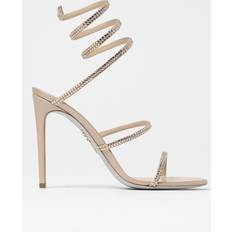 Rene Caovilla Heeled Sandals Woman - Champagne