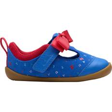 Clarks Babies Low Top Shoes Clarks Matilda Roamer Bow Toddler Shoe - Blue